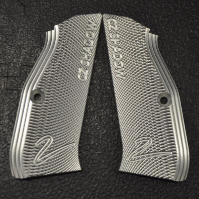 plaquette CZ shadow 2  alu argenté