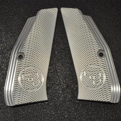plaquette CZ 75 alu argenté